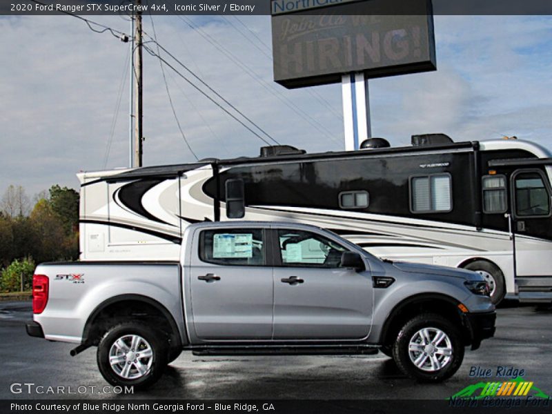 Iconic Silver / Ebony 2020 Ford Ranger STX SuperCrew 4x4