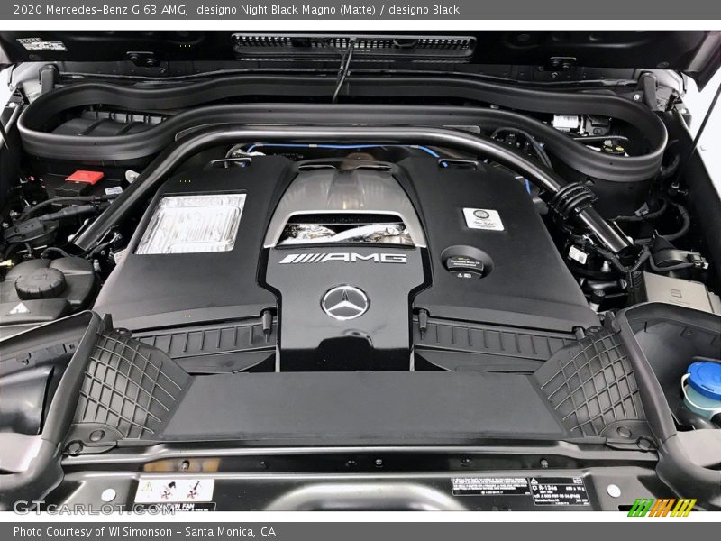  2020 G 63 AMG Engine - 4.0 Liter DI biturbo DOHC 32-Valve VVT V8