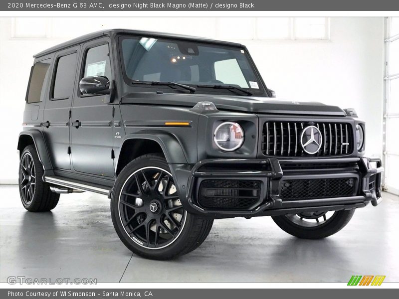 Front 3/4 View of 2020 G 63 AMG