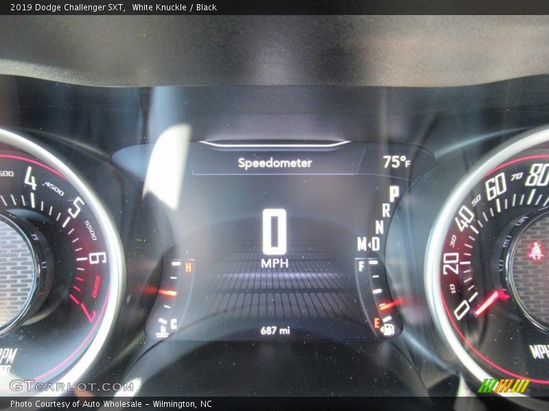 White Knuckle / Black 2019 Dodge Challenger SXT