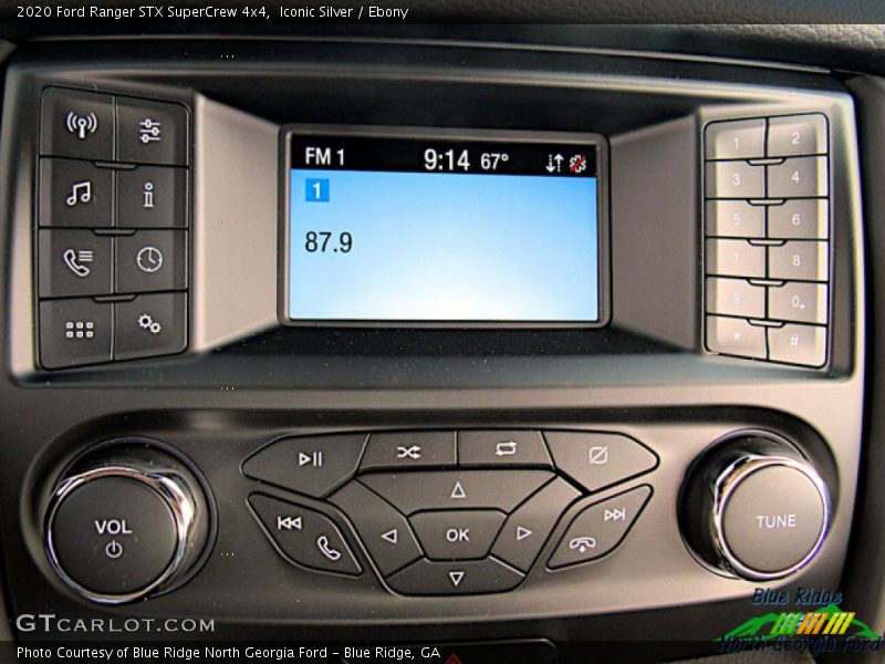 Iconic Silver / Ebony 2020 Ford Ranger STX SuperCrew 4x4