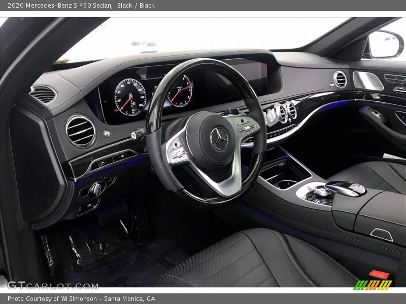 Black / Black 2020 Mercedes-Benz S 450 Sedan