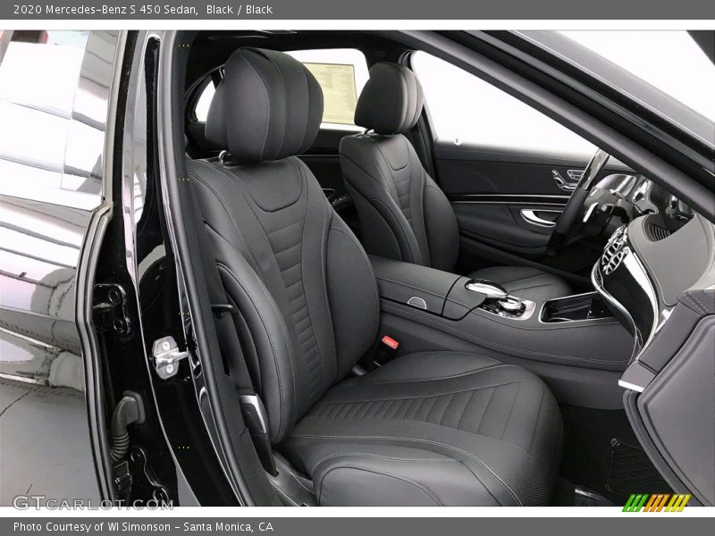 Black / Black 2020 Mercedes-Benz S 450 Sedan