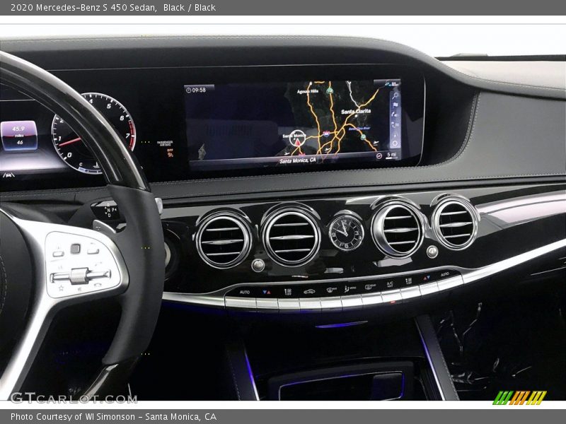 Black / Black 2020 Mercedes-Benz S 450 Sedan
