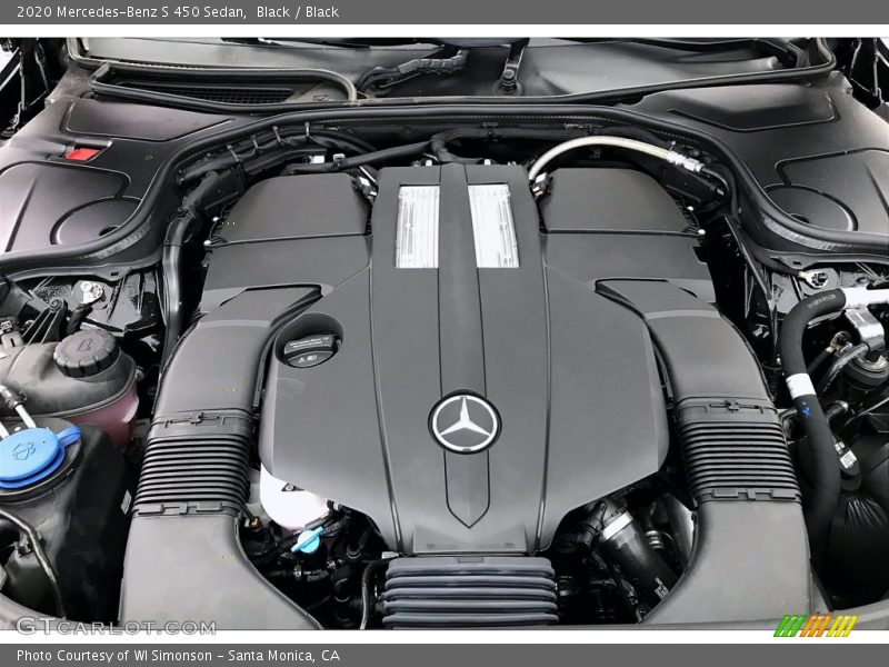 Black / Black 2020 Mercedes-Benz S 450 Sedan