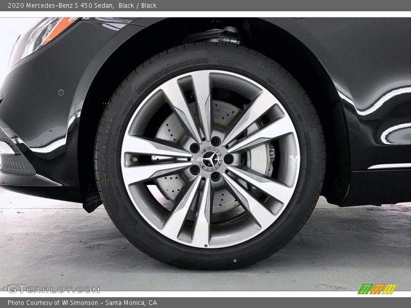 Black / Black 2020 Mercedes-Benz S 450 Sedan