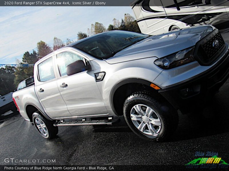 Iconic Silver / Ebony 2020 Ford Ranger STX SuperCrew 4x4