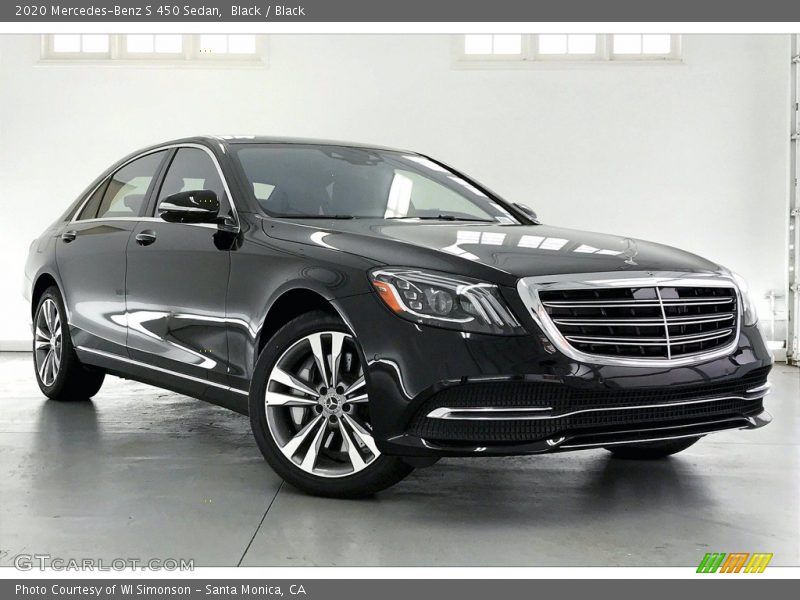 Black / Black 2020 Mercedes-Benz S 450 Sedan