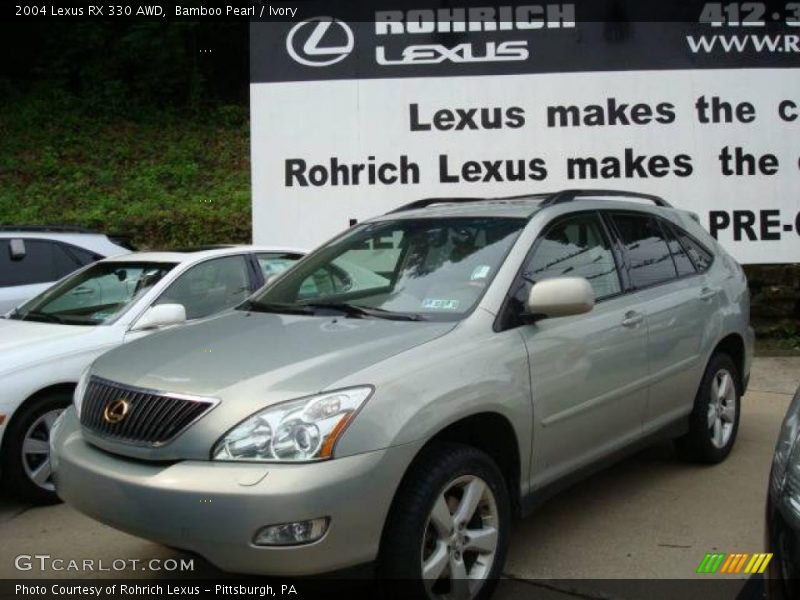 Bamboo Pearl / Ivory 2004 Lexus RX 330 AWD