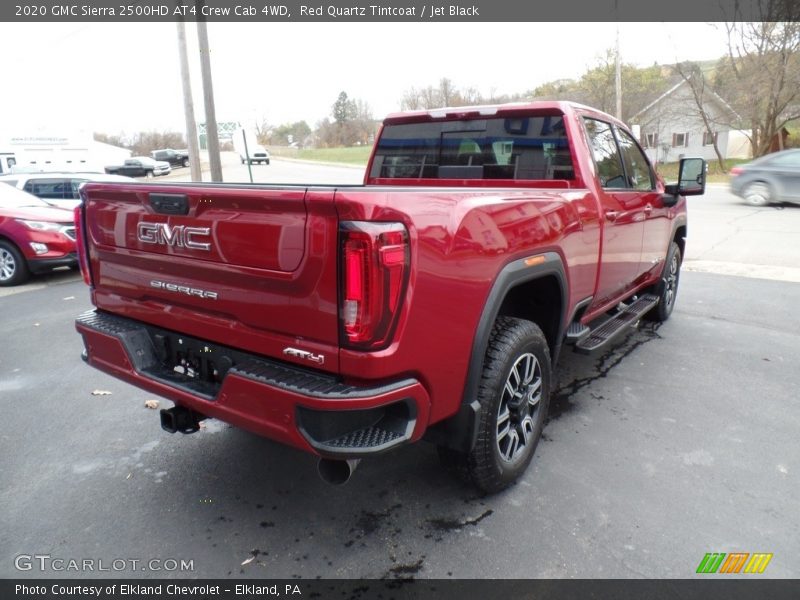 Red Quartz Tintcoat / Jet Black 2020 GMC Sierra 2500HD AT4 Crew Cab 4WD