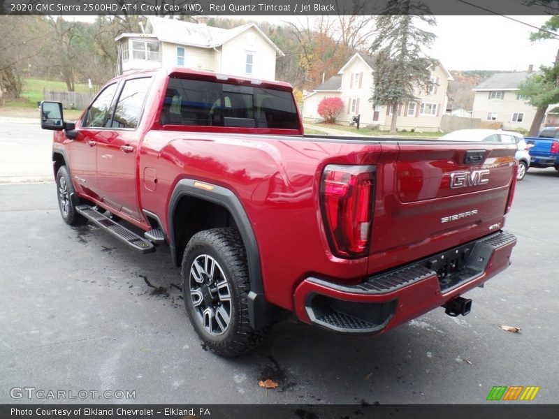 Red Quartz Tintcoat / Jet Black 2020 GMC Sierra 2500HD AT4 Crew Cab 4WD