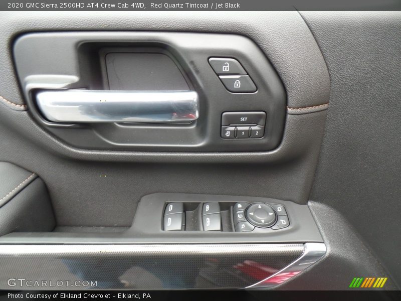 Controls of 2020 Sierra 2500HD AT4 Crew Cab 4WD
