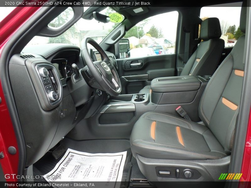  2020 Sierra 2500HD AT4 Crew Cab 4WD Jet Black Interior