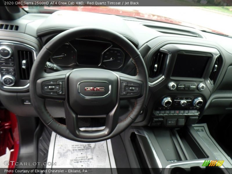 Red Quartz Tintcoat / Jet Black 2020 GMC Sierra 2500HD AT4 Crew Cab 4WD