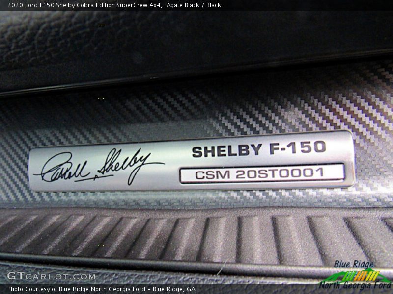 Agate Black / Black 2020 Ford F150 Shelby Cobra Edition SuperCrew 4x4