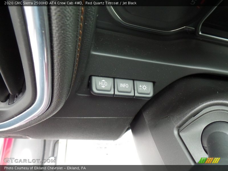 Red Quartz Tintcoat / Jet Black 2020 GMC Sierra 2500HD AT4 Crew Cab 4WD