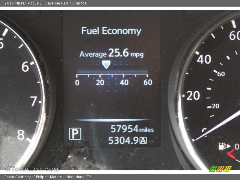 Cayenne Red / Charcoal 2016 Nissan Rogue S