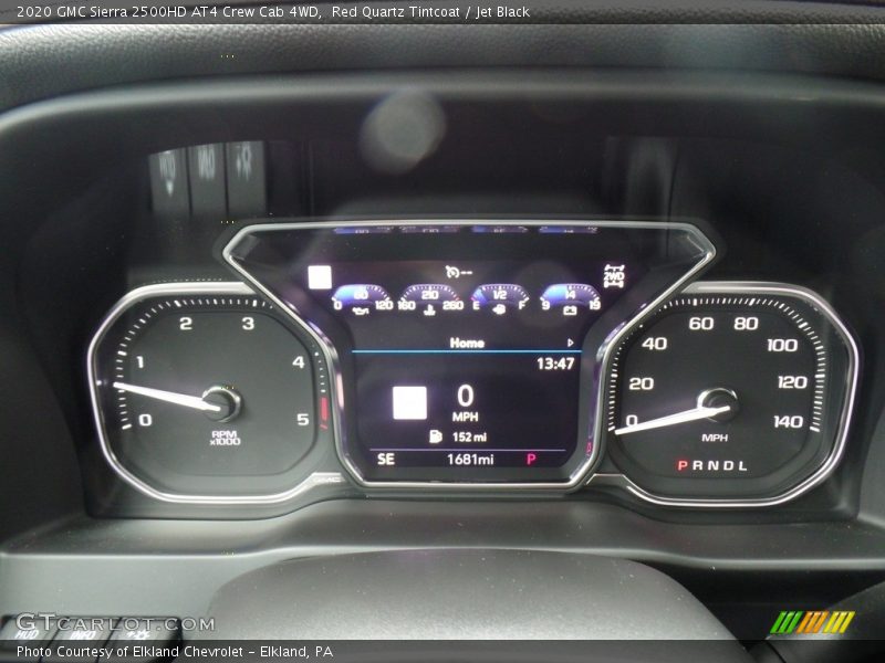  2020 Sierra 2500HD AT4 Crew Cab 4WD AT4 Crew Cab 4WD Gauges