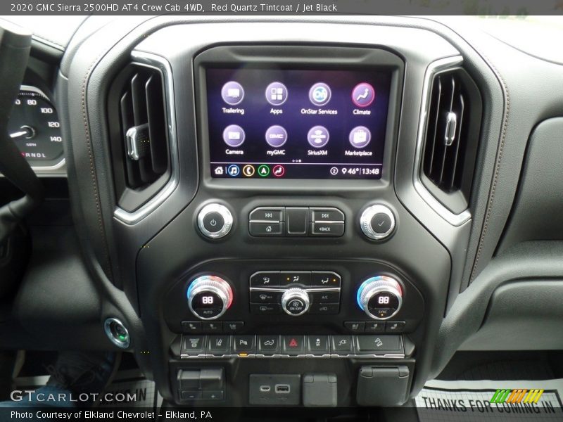 Controls of 2020 Sierra 2500HD AT4 Crew Cab 4WD