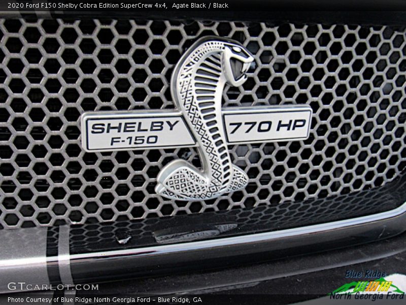 Agate Black / Black 2020 Ford F150 Shelby Cobra Edition SuperCrew 4x4