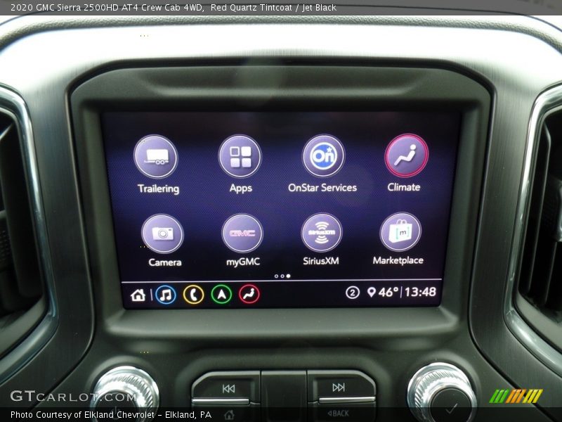 Red Quartz Tintcoat / Jet Black 2020 GMC Sierra 2500HD AT4 Crew Cab 4WD