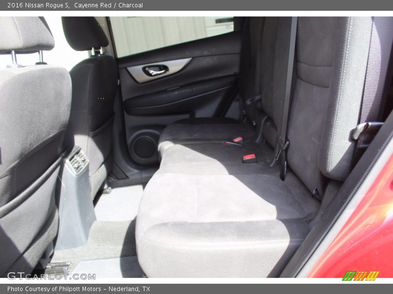 Cayenne Red / Charcoal 2016 Nissan Rogue S