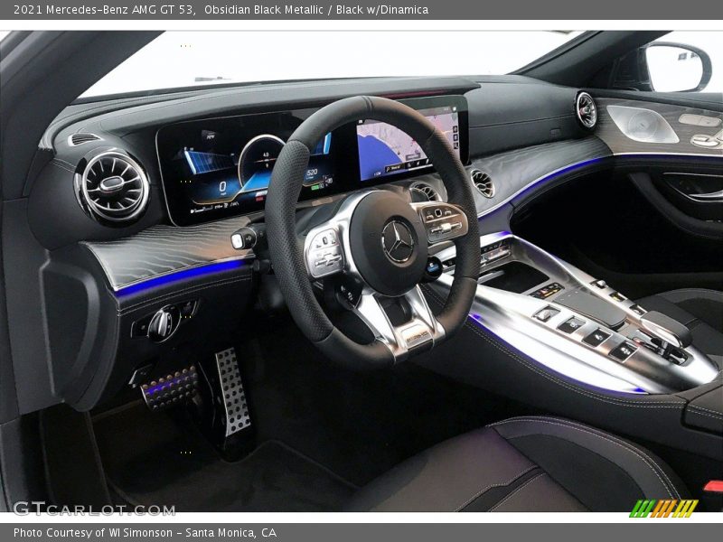  2021 AMG GT 53 Black w/Dinamica Interior