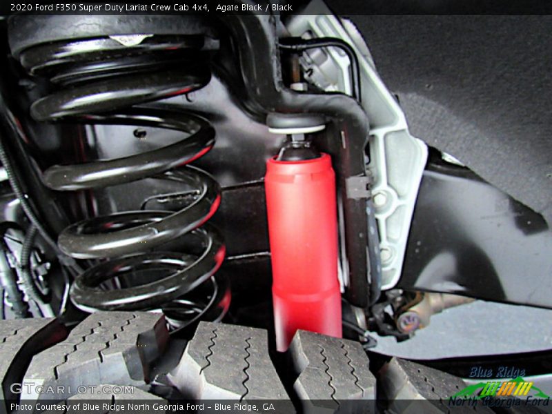 Agate Black / Black 2020 Ford F350 Super Duty Lariat Crew Cab 4x4