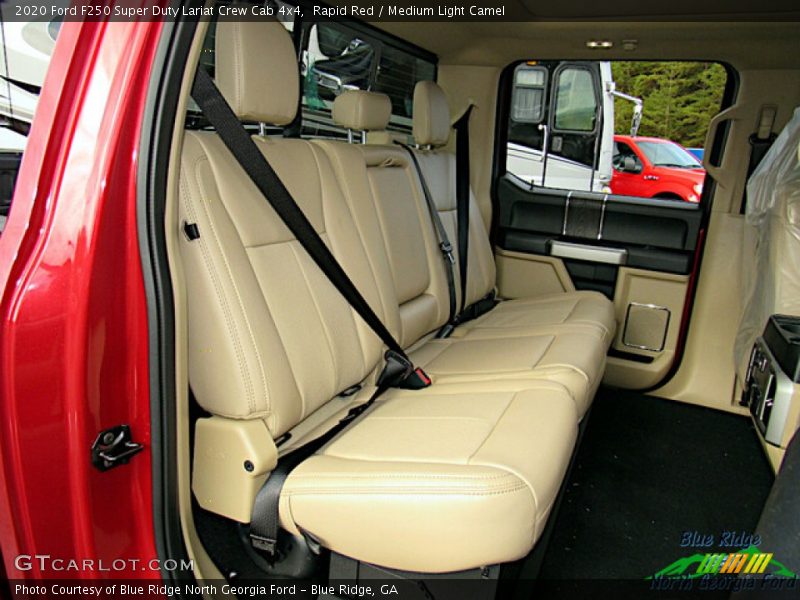 Rapid Red / Medium Light Camel 2020 Ford F250 Super Duty Lariat Crew Cab 4x4