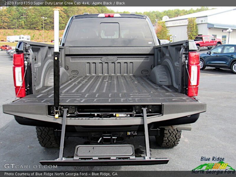 Agate Black / Black 2020 Ford F350 Super Duty Lariat Crew Cab 4x4