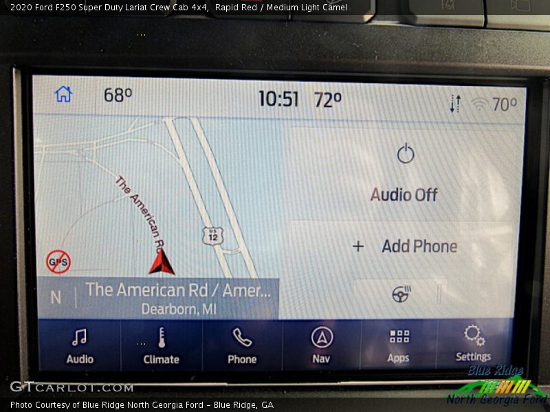 Rapid Red / Medium Light Camel 2020 Ford F250 Super Duty Lariat Crew Cab 4x4