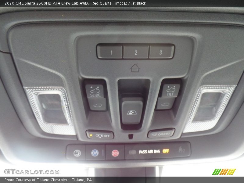 Red Quartz Tintcoat / Jet Black 2020 GMC Sierra 2500HD AT4 Crew Cab 4WD