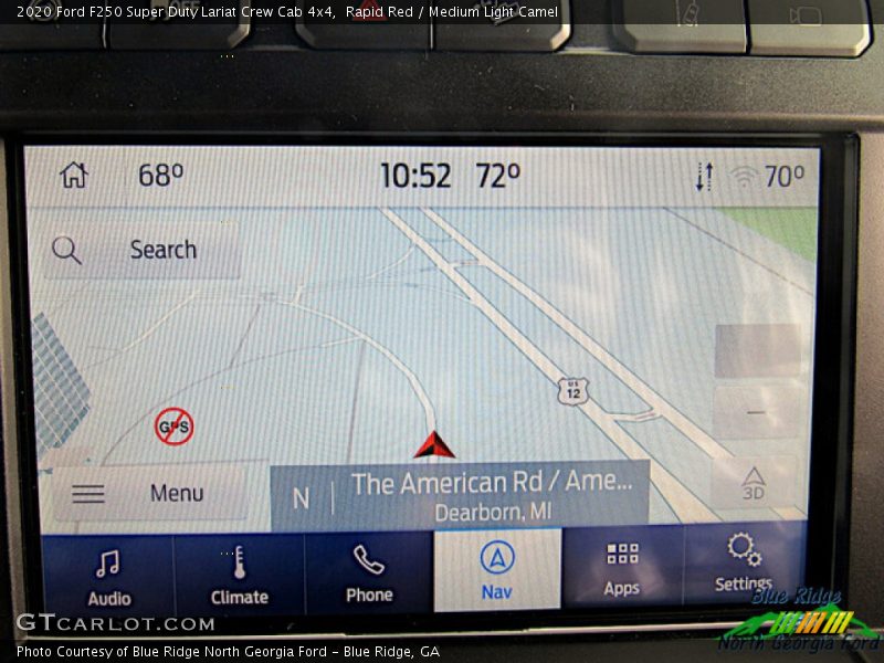 Rapid Red / Medium Light Camel 2020 Ford F250 Super Duty Lariat Crew Cab 4x4