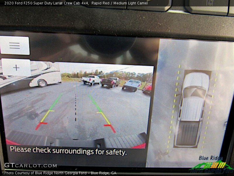 Rapid Red / Medium Light Camel 2020 Ford F250 Super Duty Lariat Crew Cab 4x4
