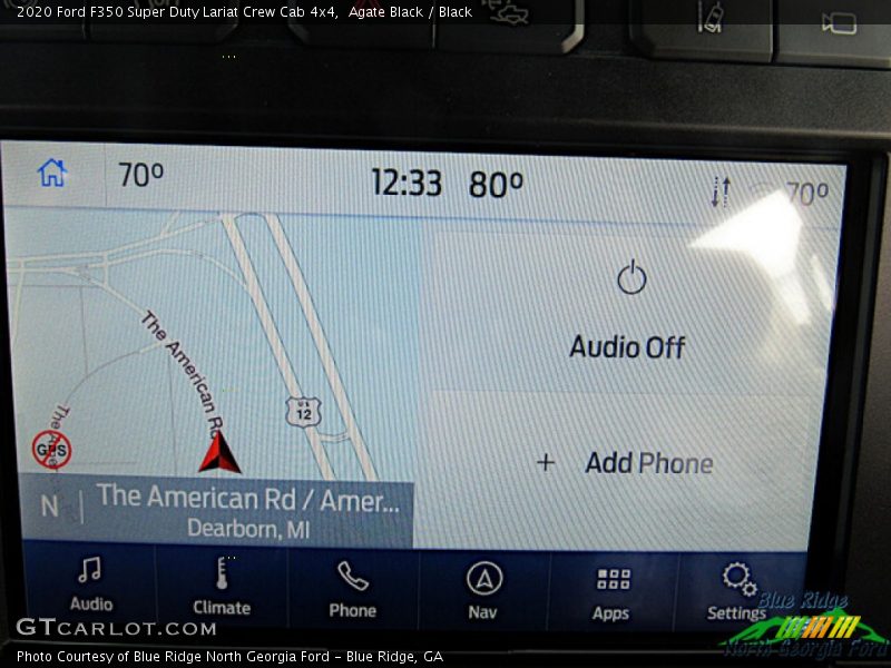Agate Black / Black 2020 Ford F350 Super Duty Lariat Crew Cab 4x4