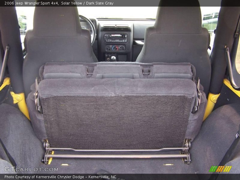 Solar Yellow / Dark Slate Gray 2006 Jeep Wrangler Sport 4x4