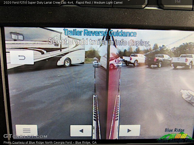 Rapid Red / Medium Light Camel 2020 Ford F250 Super Duty Lariat Crew Cab 4x4