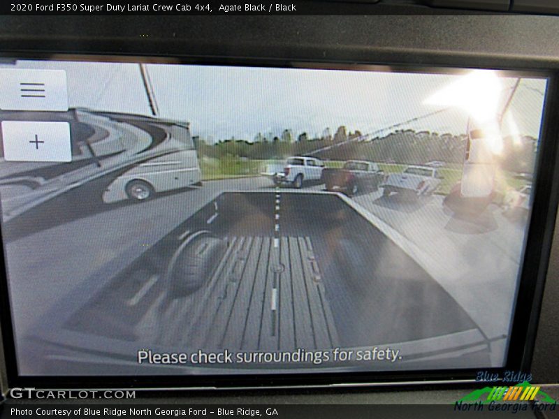Agate Black / Black 2020 Ford F350 Super Duty Lariat Crew Cab 4x4