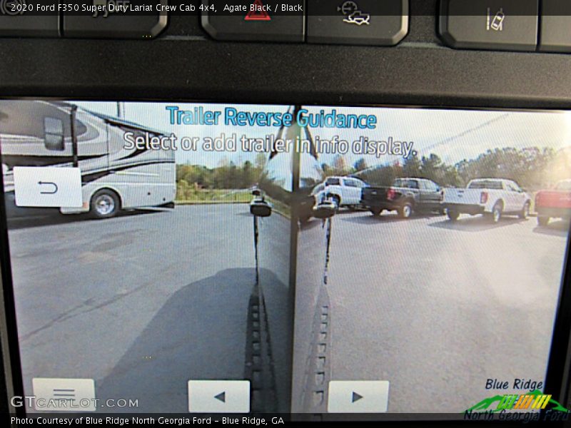 Agate Black / Black 2020 Ford F350 Super Duty Lariat Crew Cab 4x4
