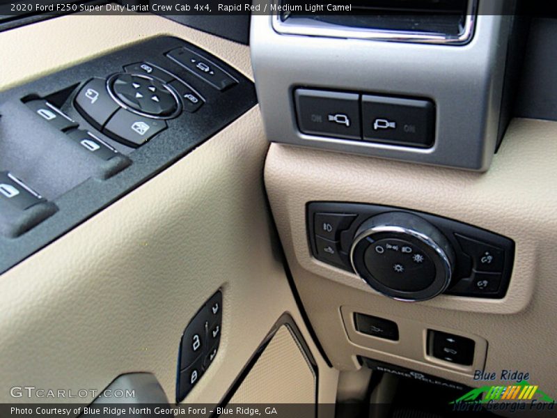 Rapid Red / Medium Light Camel 2020 Ford F250 Super Duty Lariat Crew Cab 4x4