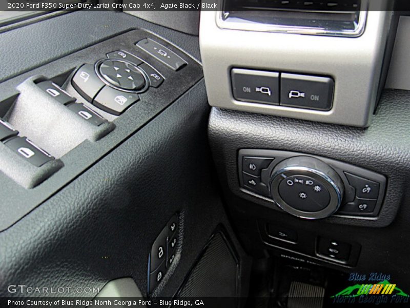 Agate Black / Black 2020 Ford F350 Super Duty Lariat Crew Cab 4x4