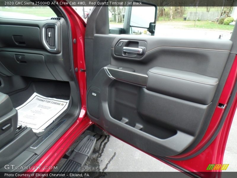 Red Quartz Tintcoat / Jet Black 2020 GMC Sierra 2500HD AT4 Crew Cab 4WD