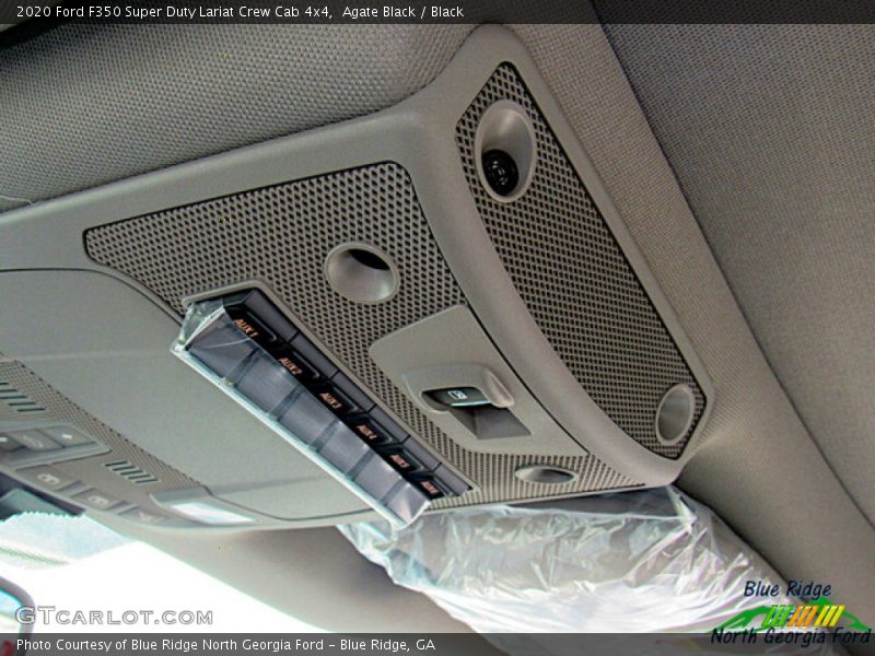 Agate Black / Black 2020 Ford F350 Super Duty Lariat Crew Cab 4x4