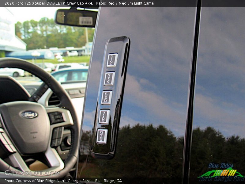 Rapid Red / Medium Light Camel 2020 Ford F250 Super Duty Lariat Crew Cab 4x4