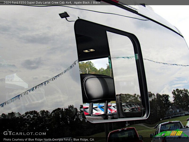 Agate Black / Black 2020 Ford F350 Super Duty Lariat Crew Cab 4x4