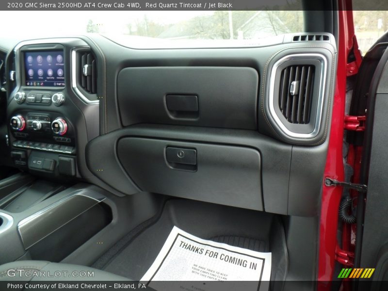 Red Quartz Tintcoat / Jet Black 2020 GMC Sierra 2500HD AT4 Crew Cab 4WD