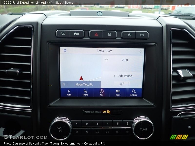 Controls of 2020 Expedition Limited 4x4