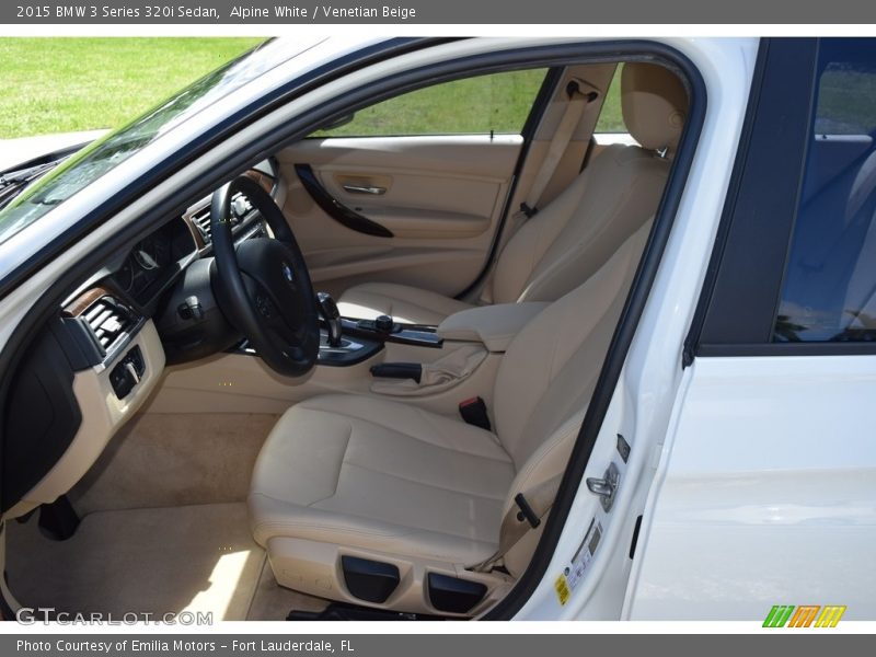 Front Seat of 2015 3 Series 320i Sedan