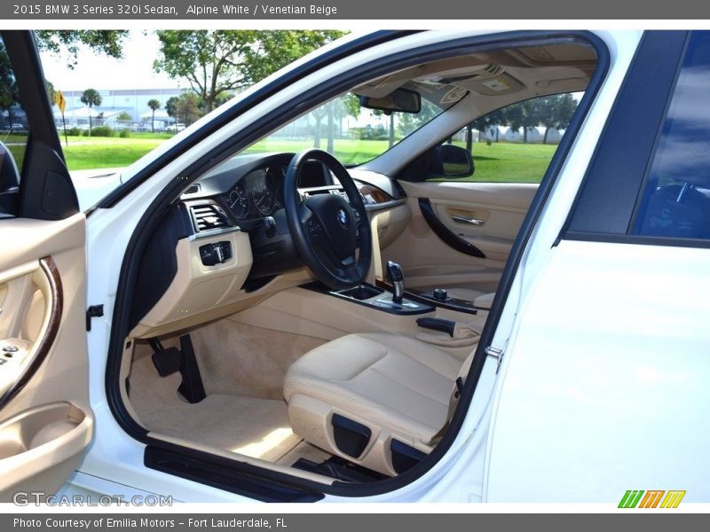 Front Seat of 2015 3 Series 320i Sedan