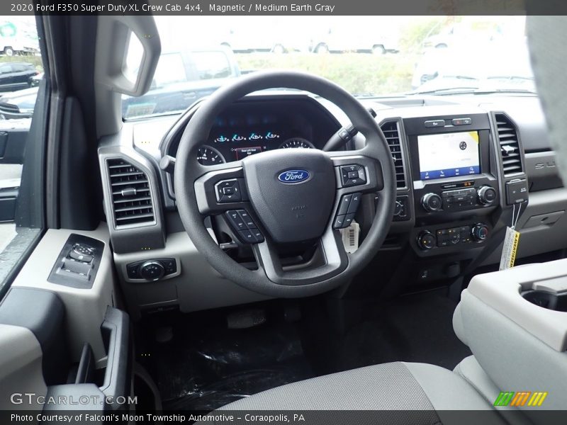 Magnetic / Medium Earth Gray 2020 Ford F350 Super Duty XL Crew Cab 4x4